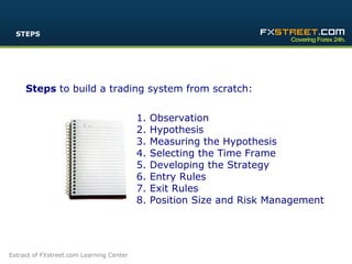How to build a trading system | PDF