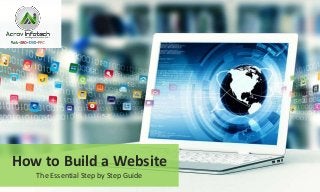 How to Build a Website
The Essential Step by Step Guide
 