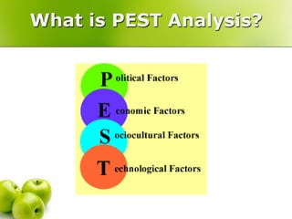 What is PEST Analysis?
 