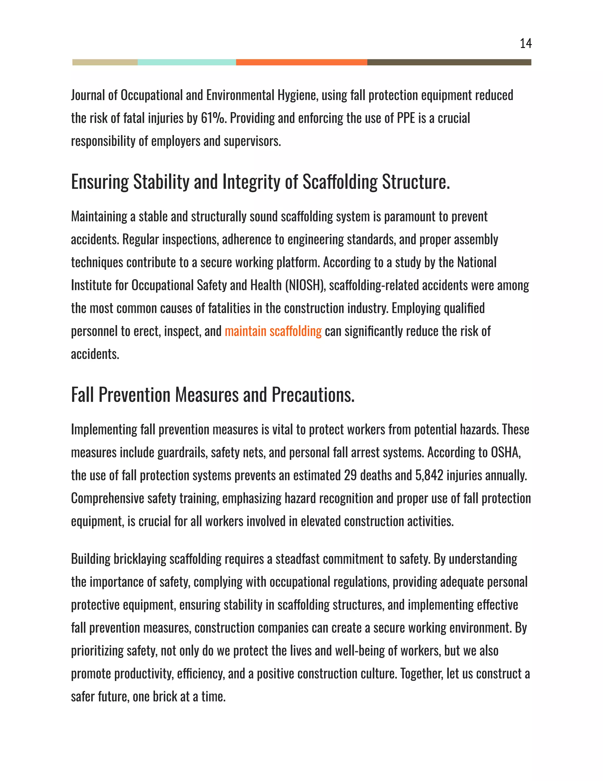 Implementation Risk Scaffolding How to Build Bricklaying Scaffolding_ Reach New Heights in Construction ...