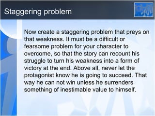How to build characters in short stories 120 | PPT