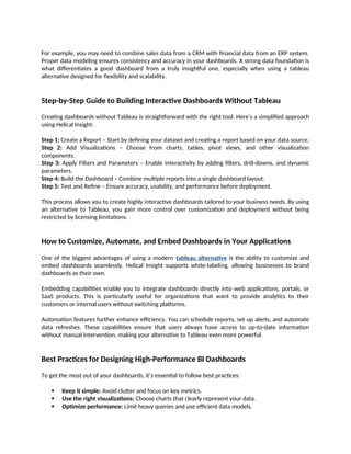How to Build Dashboards Without Tableau Using Helical Insight.docx