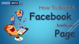 How to Build Fb Page Audience - Spiders Watch Technologies