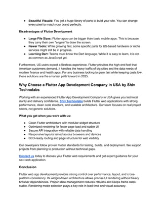 Step-by-Step Guide to Building Fast Flutter Web Sites | PDF
