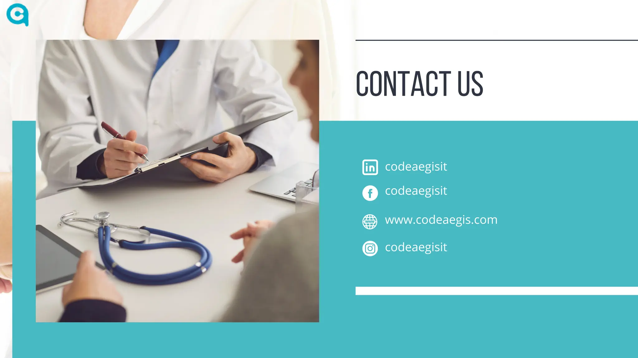 CONTACT US
www.codeaegis.com
codeaegisit
codeaegisit
codeaegisit
 