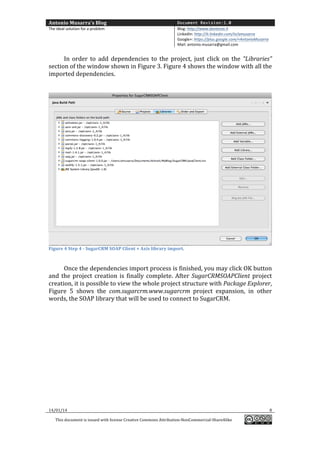 How to Build a Java client for SugarCRM | PDF