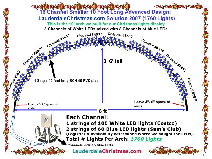 how to build leaping light arches how to build leaping light arches