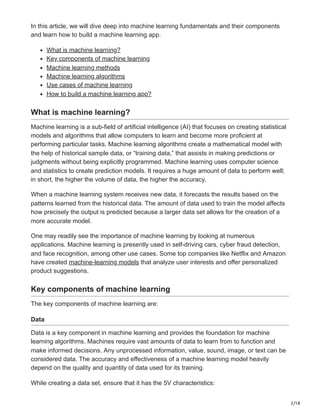 How to build machine learning apps.pdf