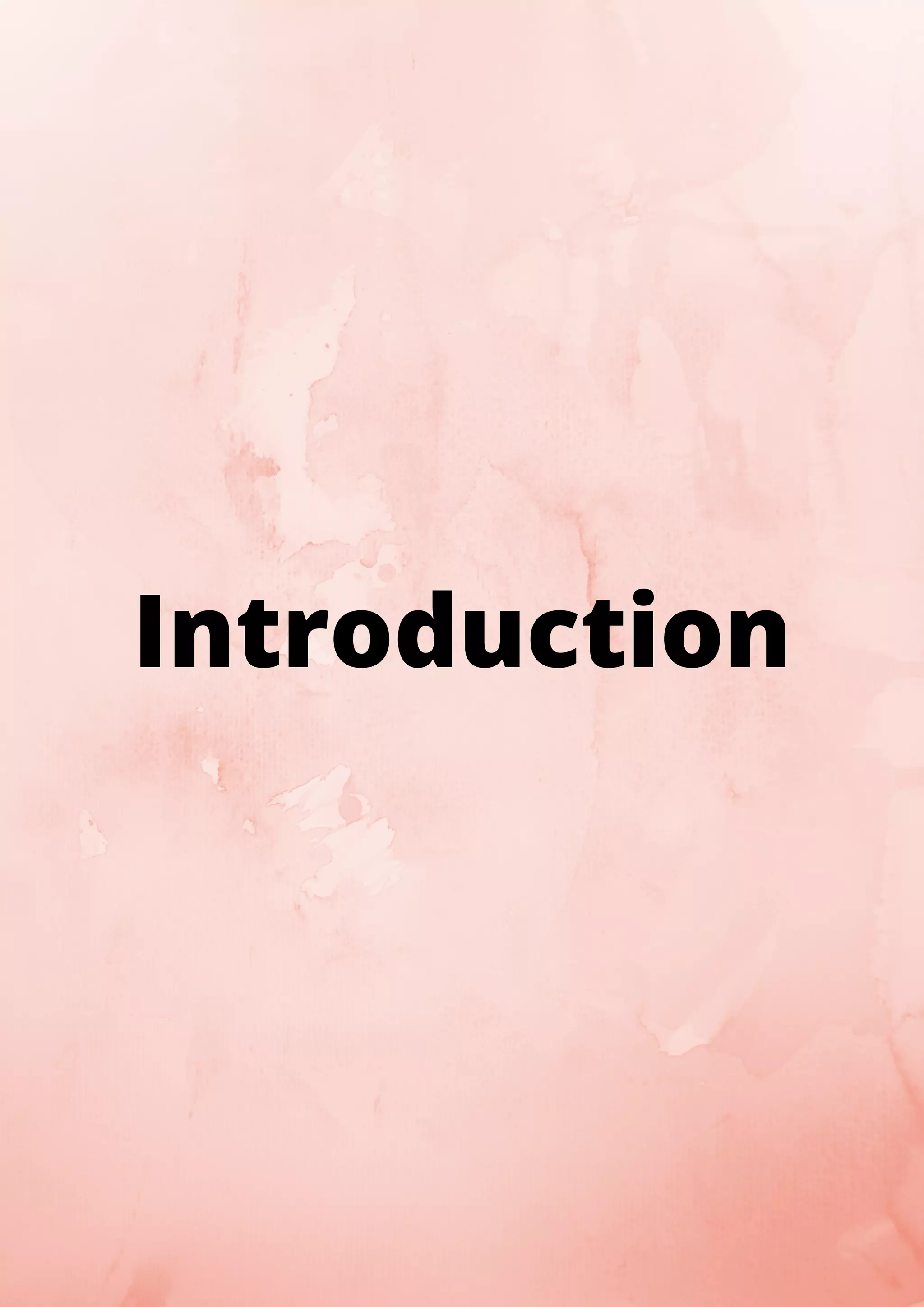 Introduction 