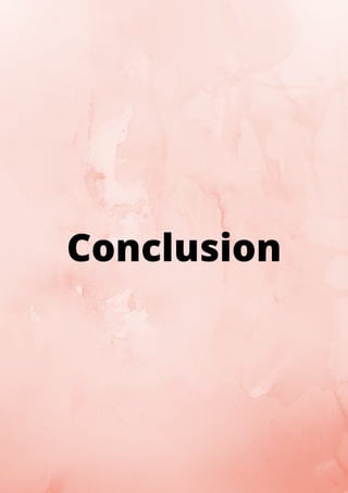 Conclusion
 
