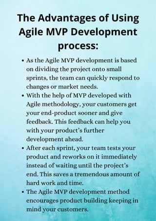 How to build mvp for startups highlighting the key things to take care ...
