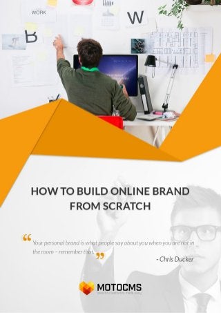 How to build online brand from scratch