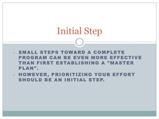 How To Build Preventive Maintenance Program | PPTX