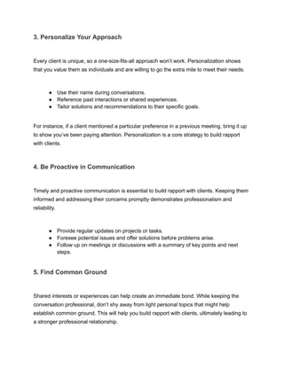 Professional Rapport How to Build Rapport with Clients_ The Key to Lasting Relationships.pdf