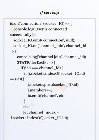 How to Build Real-time Chat App with Express, ReactJS, and Socket.IO? | PDF