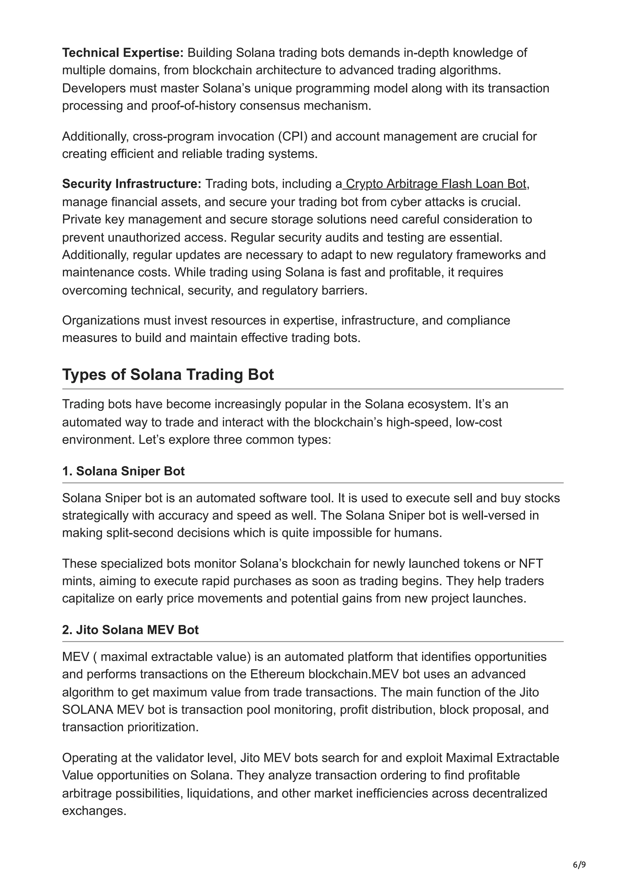 How to Build Solana Trading Bots.pdf. overview | PDF