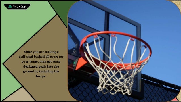 How to Build the Basketball Court at Home Backyard