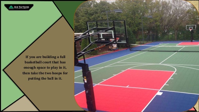 How to Build the Basketball Court at Home Backyard