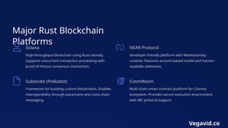 Build The Rust Smart Contracts: Step Guide | PPTX