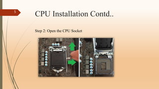 Open Cpu Setup How to build up a Desktop Computer.pptx