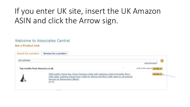 how to build amazon affiliate links