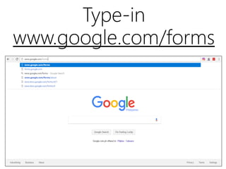 How to build your first google form | PDF
