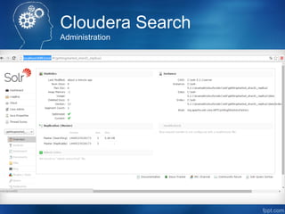 Cloudera Search
Administration
 