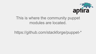 How to build your own OpenStack distro using Puppet OpenStack | PPT