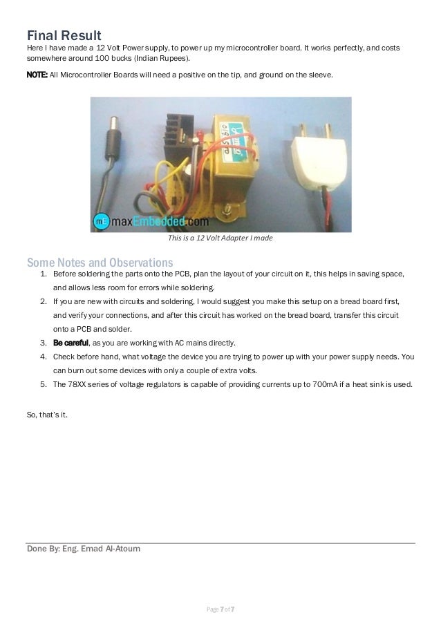How to Build Your Own Power Supply