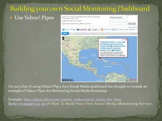 How To Build Your Own Social Media Monitoring Dashboard on a ShoeString