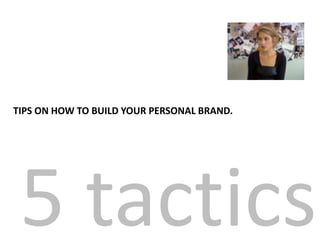 5 tactics to build your professional profile  