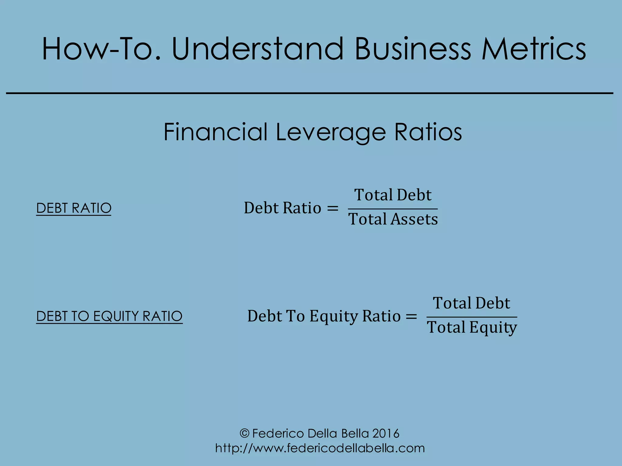 Traditional Business Metrics Classification | PDF