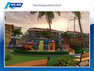How to buy a flat in goa