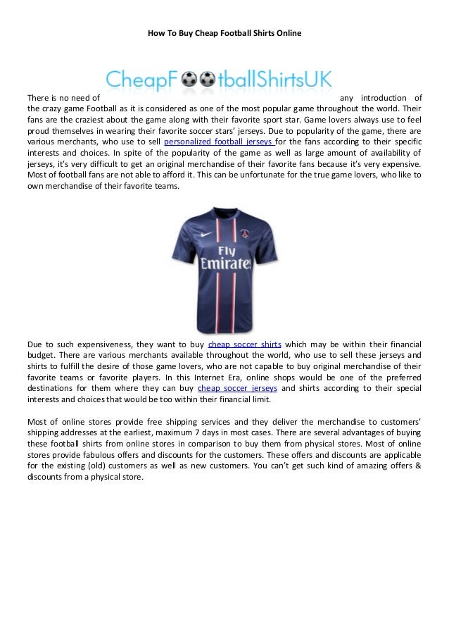 football shirts online