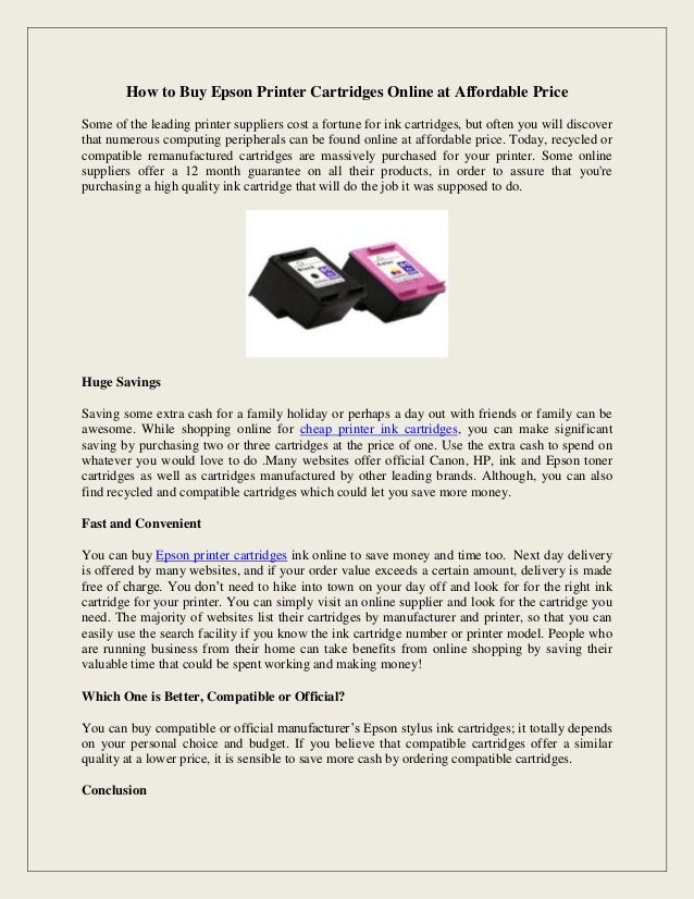 printer cartridges online