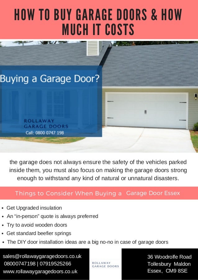 How To Buy Garage Doors Amp How Much It Costs