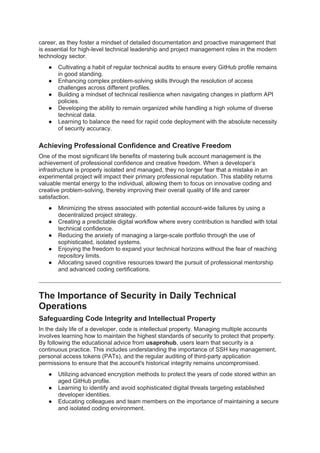 Mastering Bulk GitHub Account Management for Professional Growth and ...