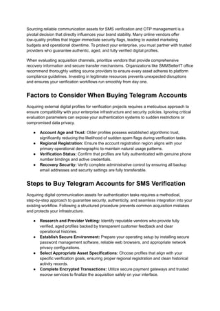 How to Buy Telegram Accounts for SMS Verification & OTPs.pdf