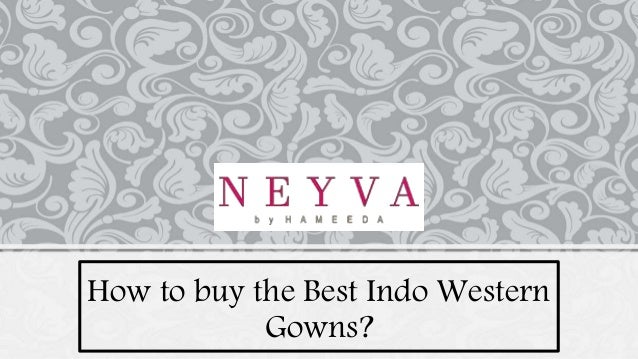 best indo western gowns