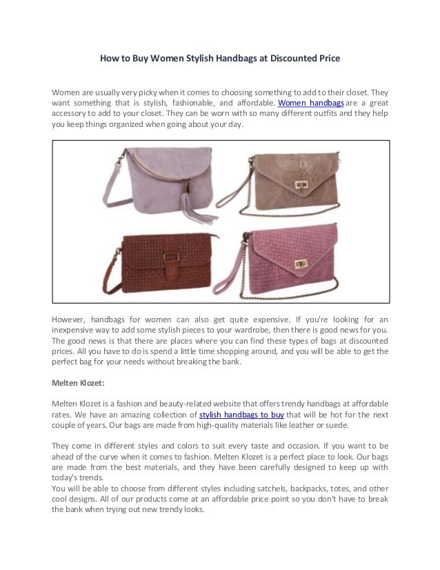 How to Buy Women Stylish Handbags at Discounted Price 2 how to buy women stylish handbags at discounted price 1 638