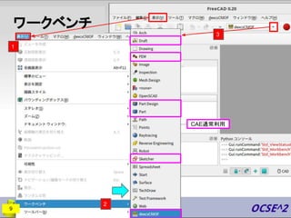 ワークベンチ
9
CAE通常利用
9
2
1
3
 