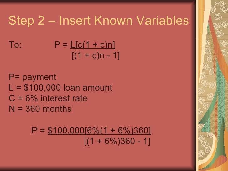 mortgage payment on 100 000 loan