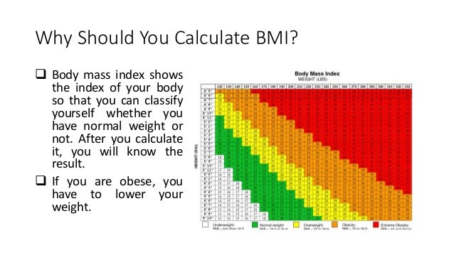 How to Calculate Body Mass Index - The Body Mass Index Formula