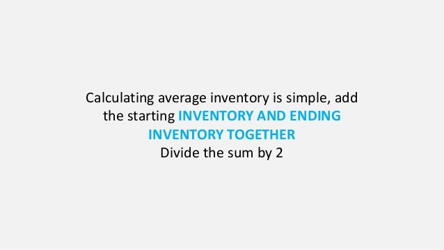 how to calculate inventory turnover ratio inventory turnover ratio formula