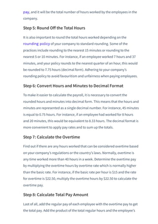 How to Calculate Payroll Hours | A Comprehensive Guide.pdf