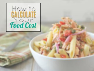 FooC
How to
Your
CALCULATE
 