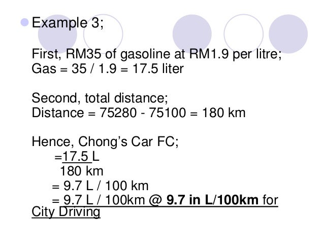 How can one calculate car gas mileage?