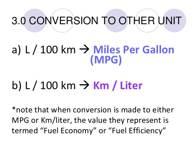 how to calculate your fuel consumption fc