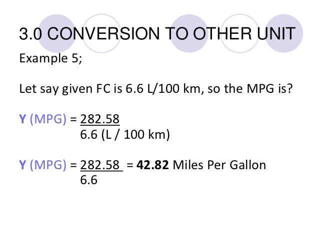 how to calculate your fuel consumption fc