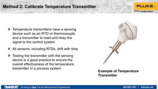 Using a Portable Bath to Improve Calibration of Sanitary RTD's and ...